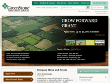 Tablet Screenshot of greenstonefcs.com
